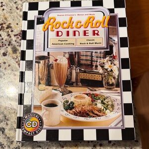 Rock & Roll Diner Cookbook with Musical CD